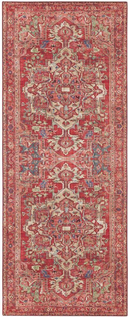 Hanse Home Leta Tufted Red Rug 80cm x 200cm