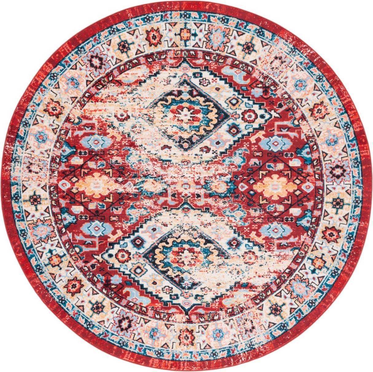 Safavieh Riviera Collection Red, Blue