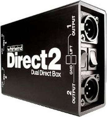 DIRECT2 Passive 2-Channel Direct Box