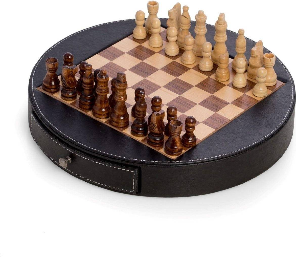 Leather Chess Set