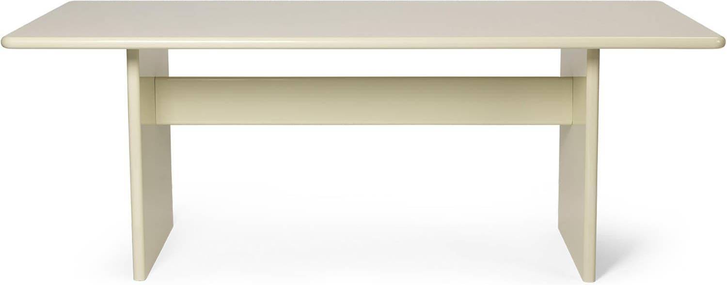 Rink ferm LIVING Rink Eggshell Dining Table 90x200cm