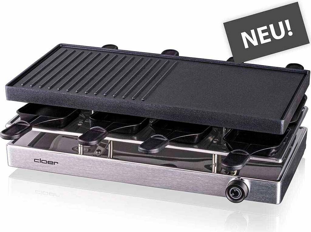 Cloer Raclette Set 8 Pans 6458