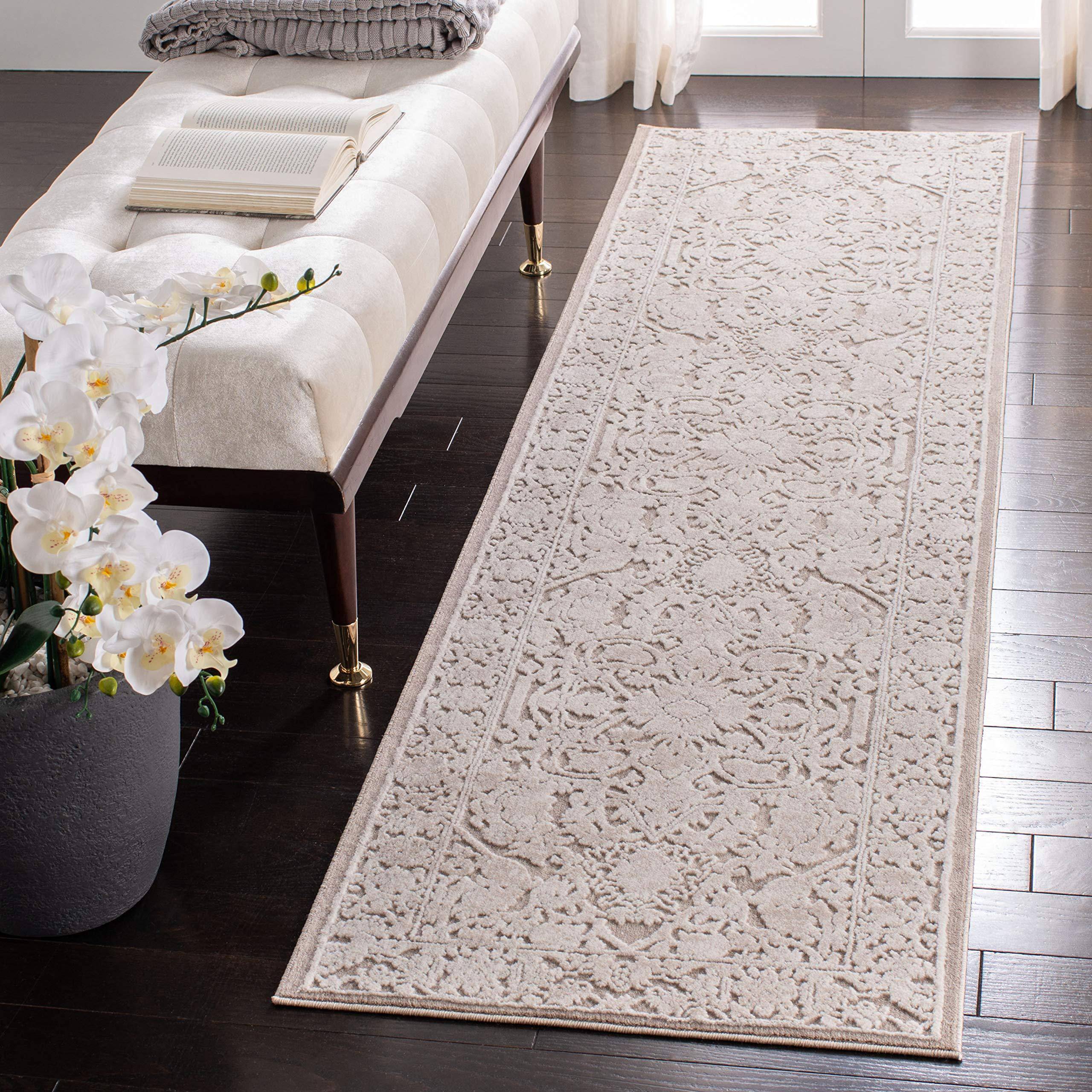 Safavieh Reflection Collection RFT665A Beige, White