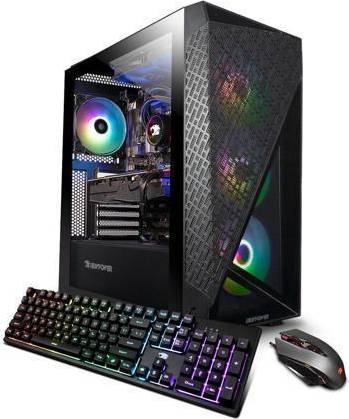 Rtx 4070 pc iBuyPower Gaming PC Computer Desktop SlateMeshA7N4701