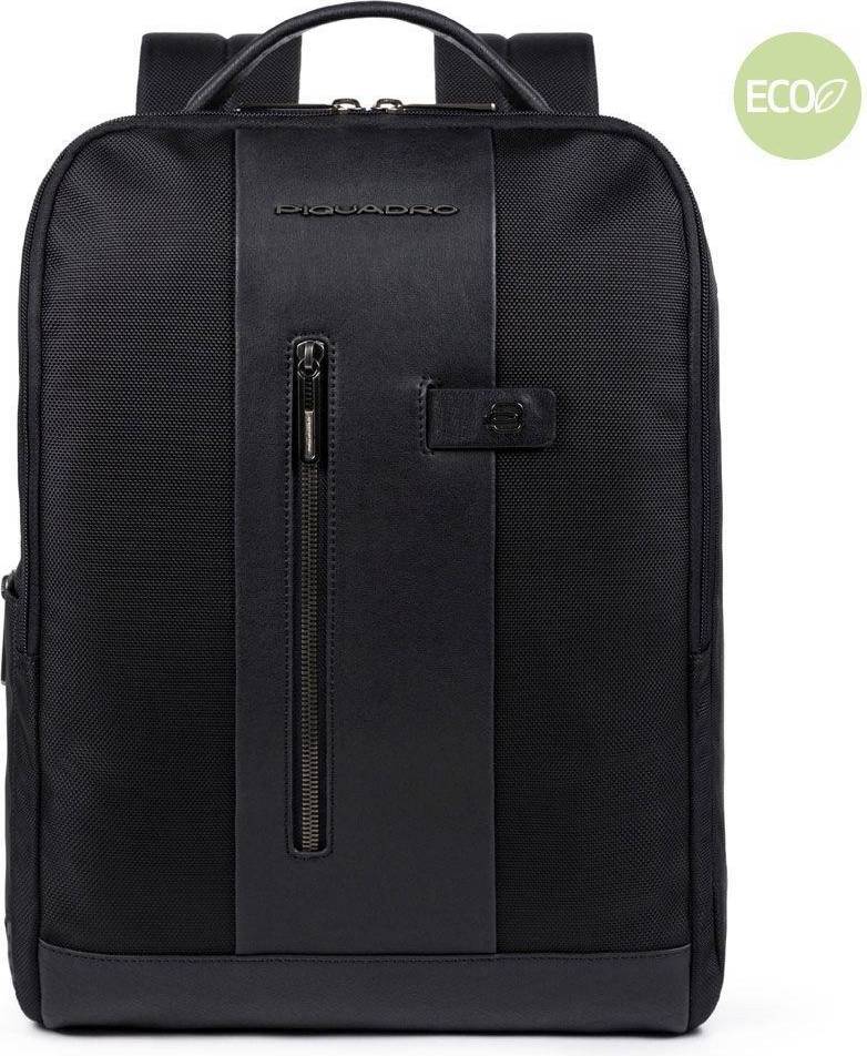 Piquadro Læder Computer Backpack - Sort