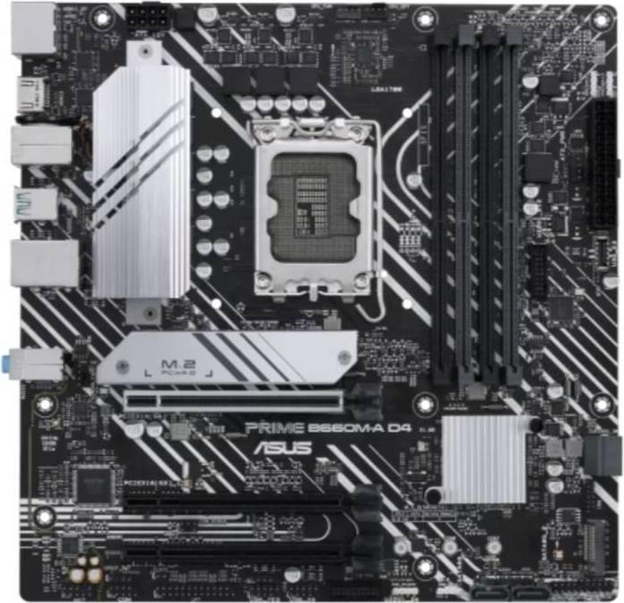 ASUS PRIME B660M-A D4-CSM Moderkort