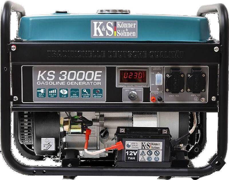Könner & Söhnen Benzin Generator KS 3000E