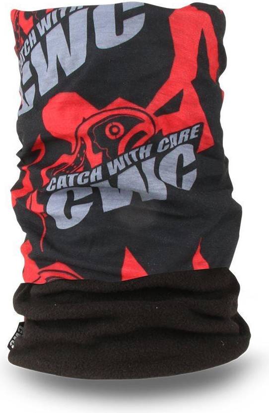 CWC Polar Scarf With Fleece - Black