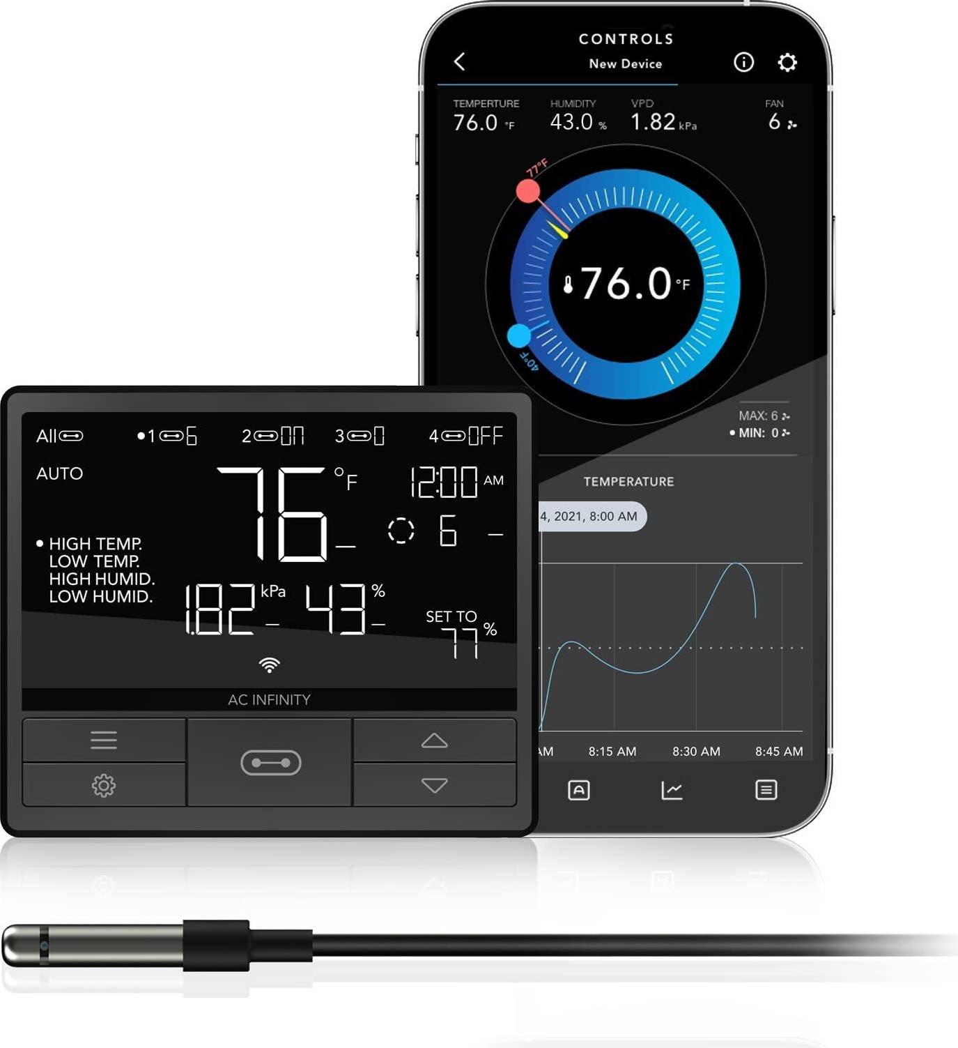 Ac infinity Ac Infinity Controller 69 PRO Bluetooth WiFi