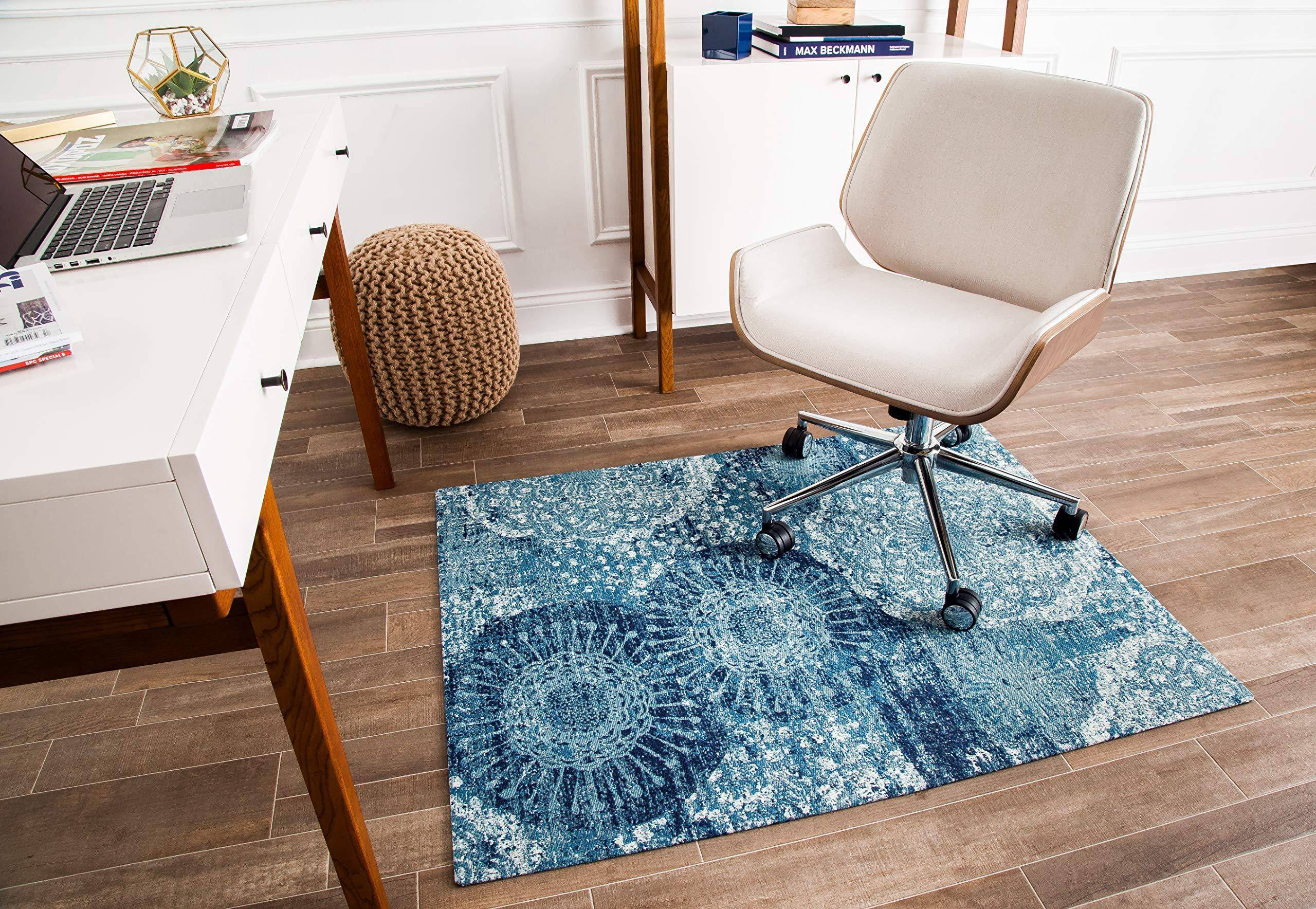 Anji Mountain Rug'd Collection Blue, Multicolor, White