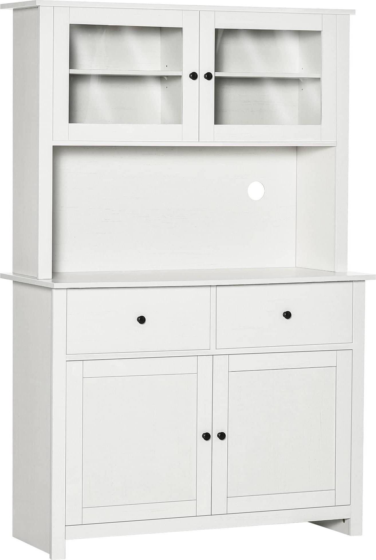Kitchen hutch cabinet Homcom 63.5" Kitchen Storage Cabinet