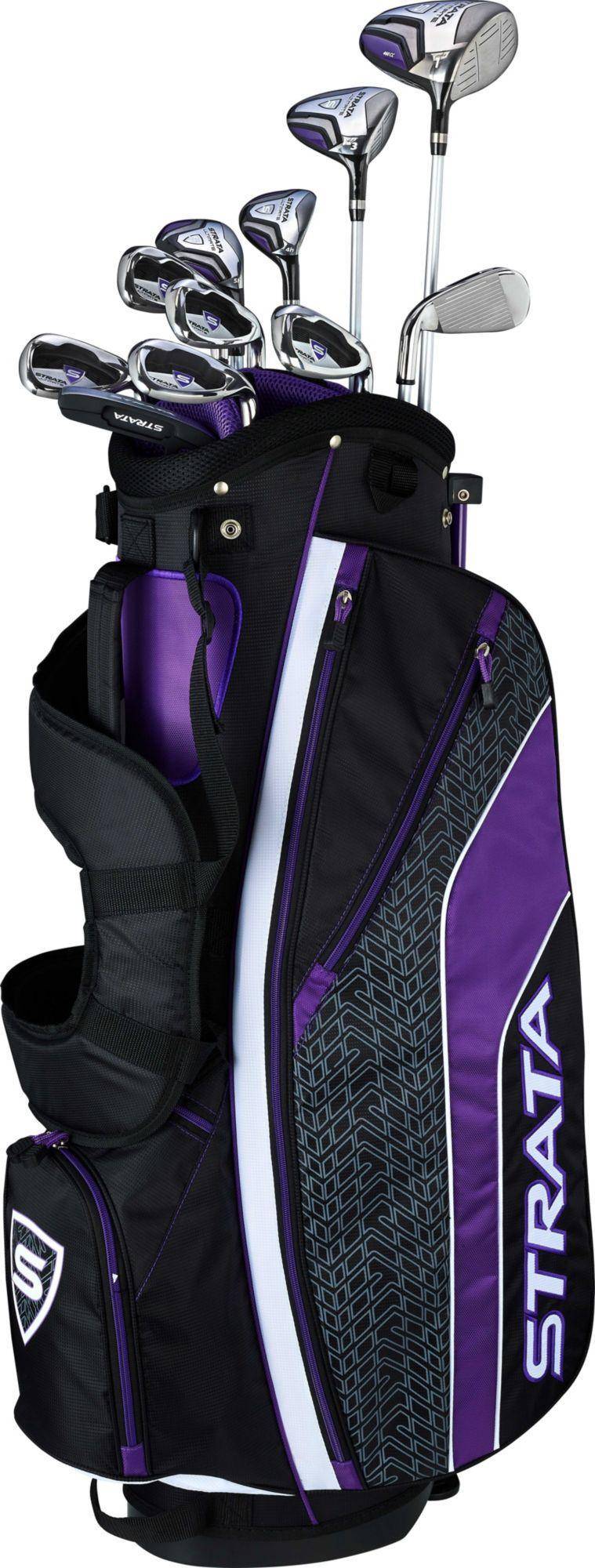 Golf clubs set ladies Strata Ultimate 16 Pcs Package Set