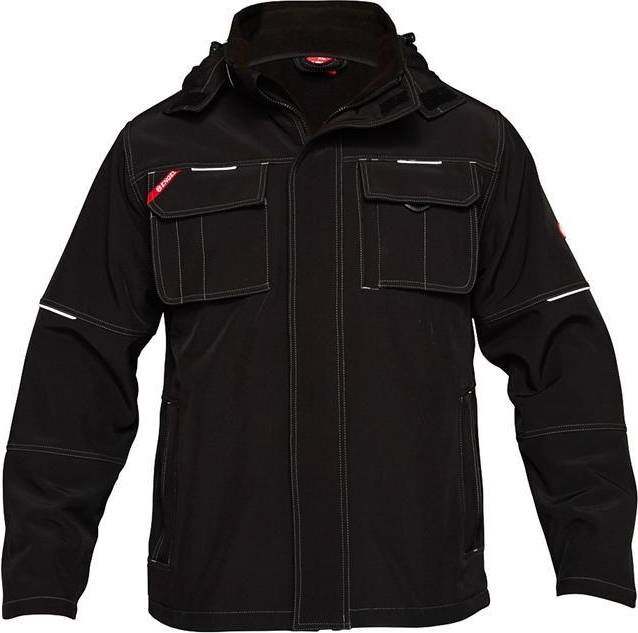 Engel Combat Softshelljacka - Svart