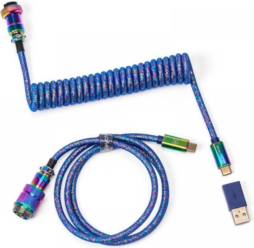 Keychron Premium Coiled Aviator Cable Type-C