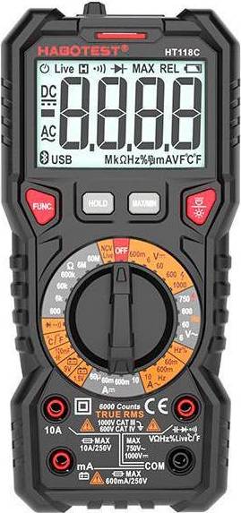 Digital Multimeter HT118C True RMS NCV