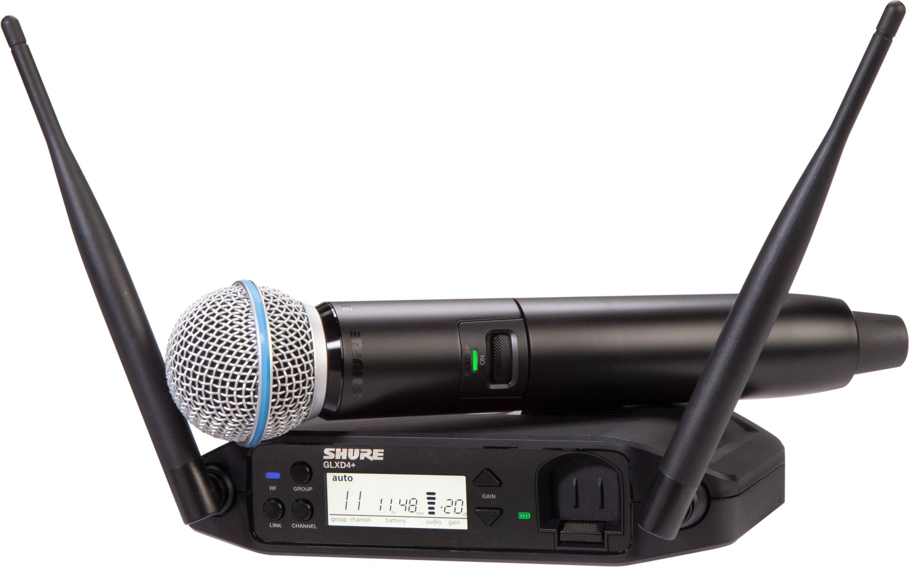 Shure GLXD24 /B58A Digital Wireless Microphone System