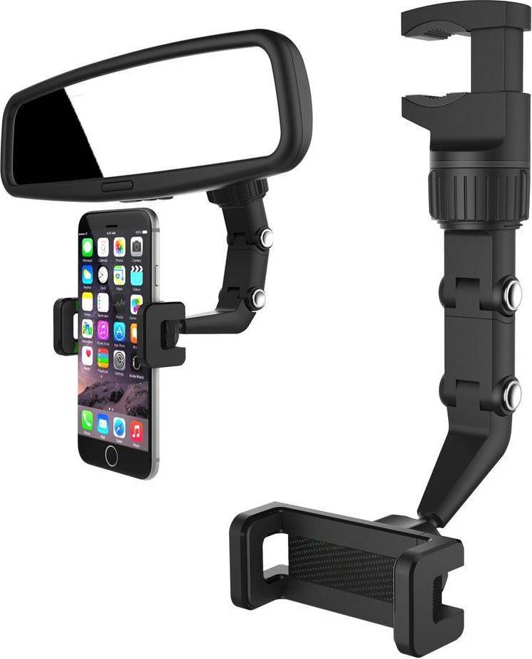Mobilhållare bilen Hurtel Adjustable Car Rearview Mirror Holder