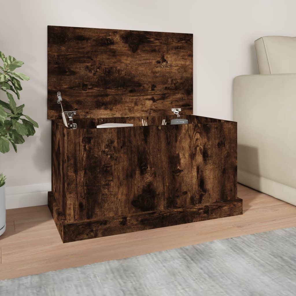 vidaXL Storage Box Engineered Wood Chest
