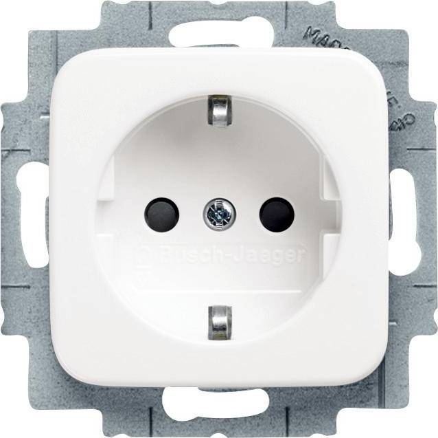 Busch-Jaeger Socket Module IP20 White Pure RAL 9010
