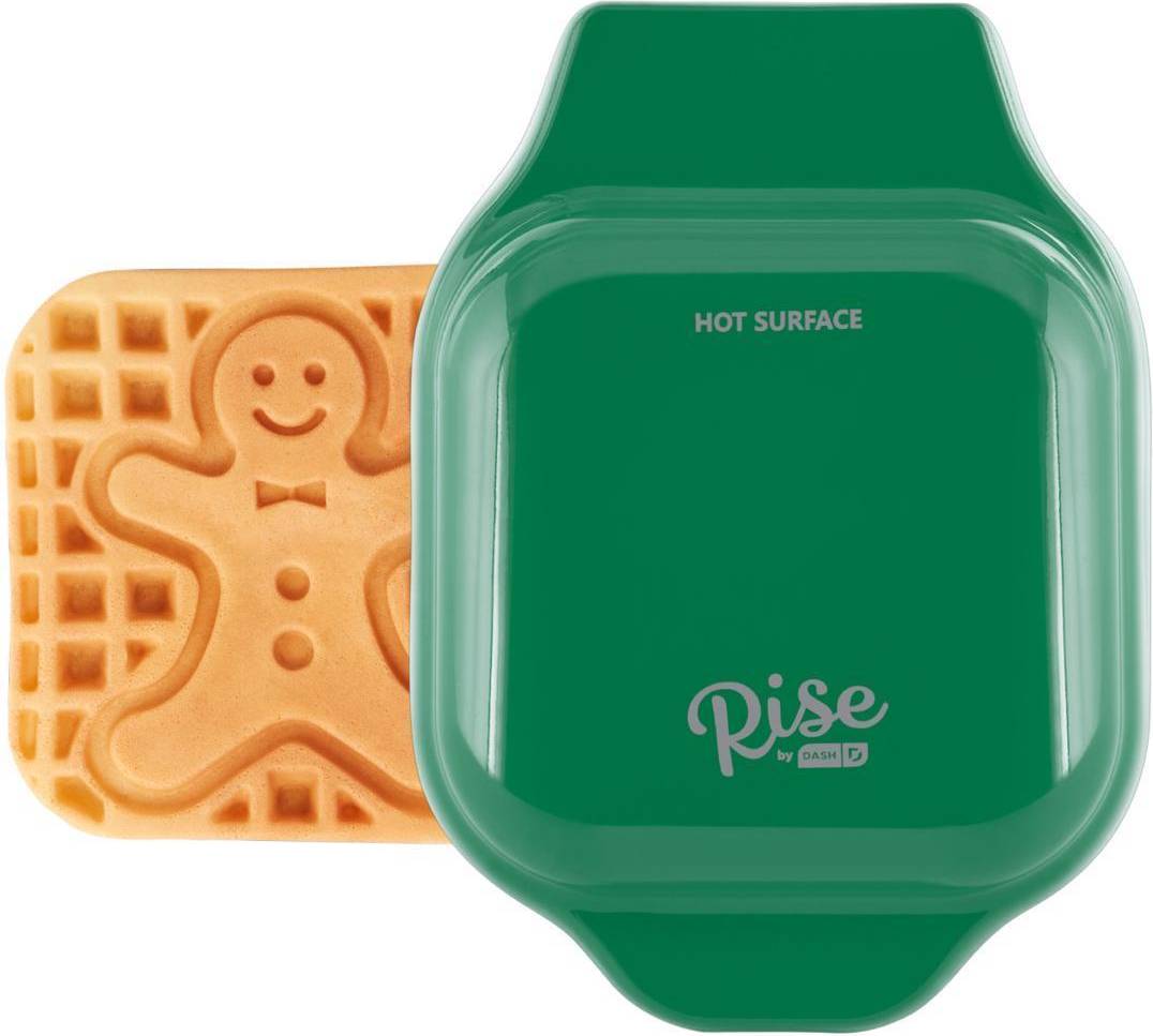 Dash mini waffle maker Dash Rise Gingerbread Mini Waffle