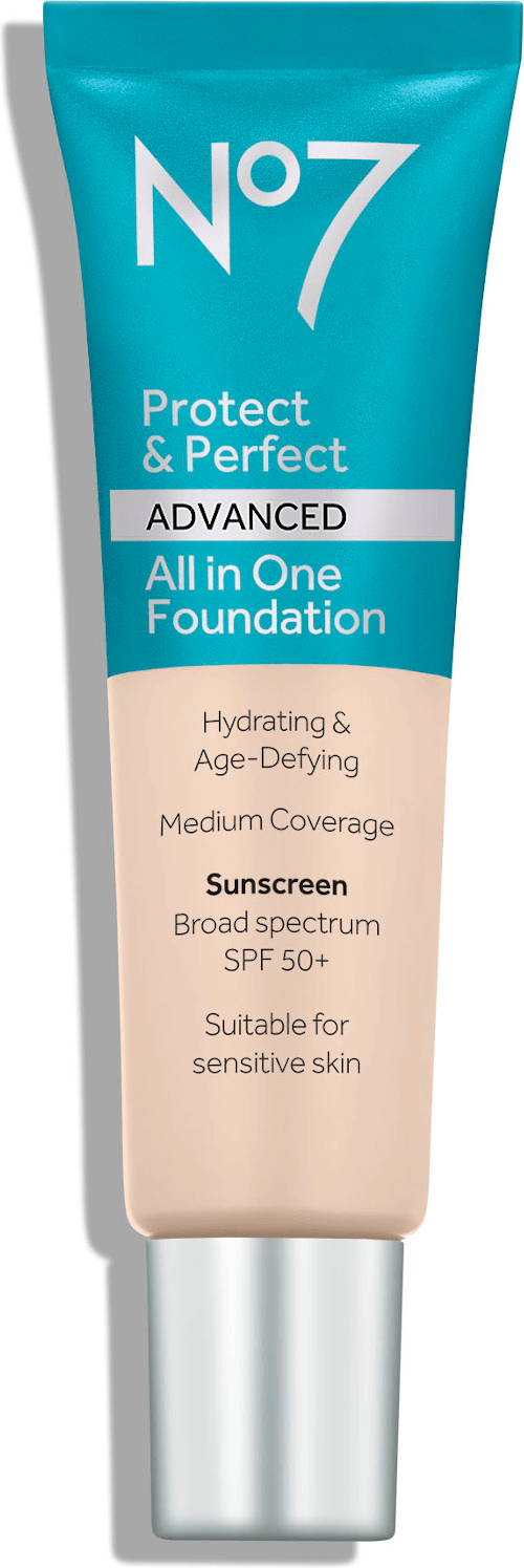 No7 Protect & Perfect Advanced All In One Foundation SPF50+ Warm Beige