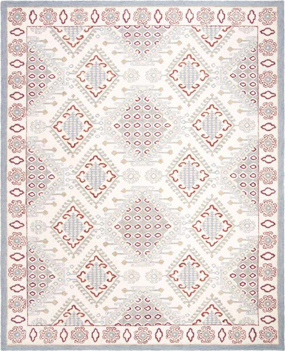 Safavieh Micro-Loop Collection Red, White