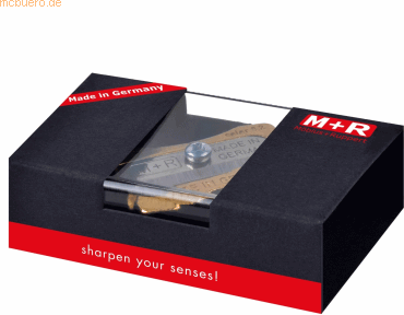 M+R Double Brass Sharpener