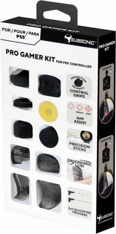 Pro Gamer Kit - Grepp & Precision Rings til PS5 Controller