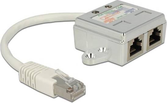 DeLock RJ45 - 2xRJ45 M-F Y-Adapter