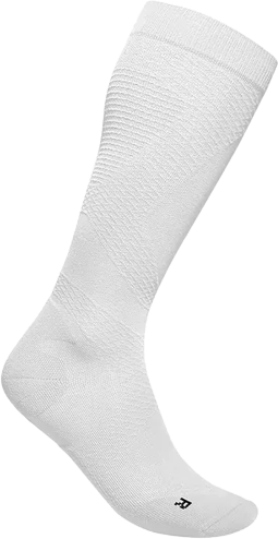 Compression socks for women Bauerfeind Run Ultralight Compression Socks - White
