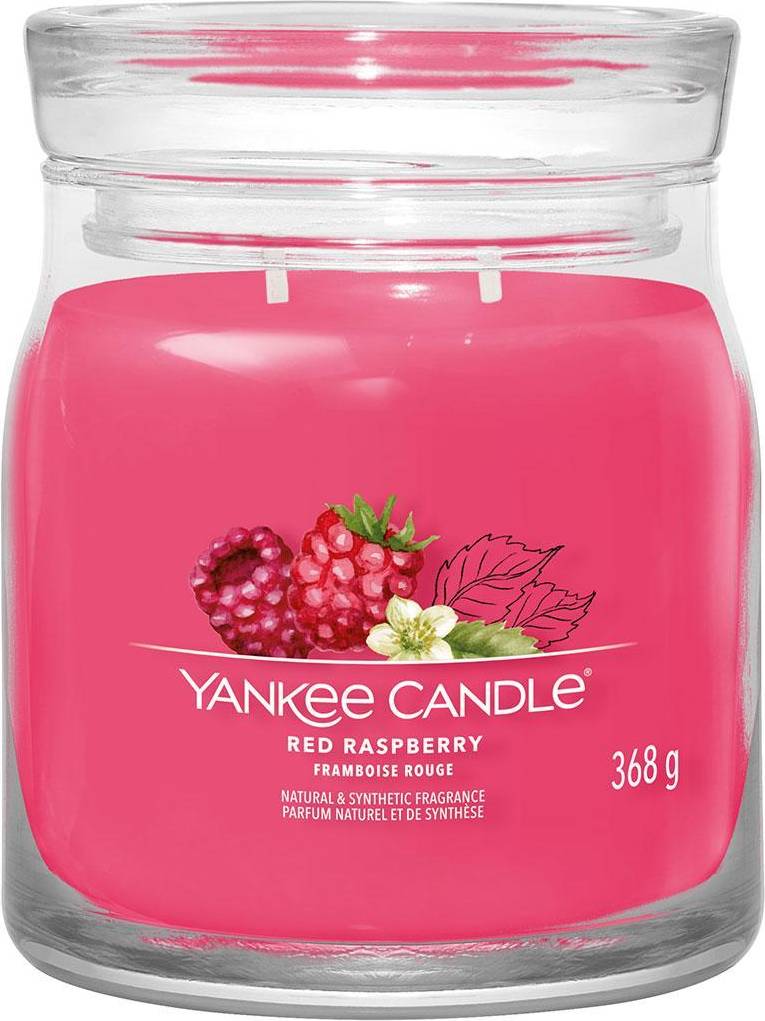 Rumdufte stearinlys Red Raspberry 368