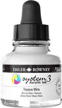 Daler Rowney System3 Ink 29.5 ml Titanium White