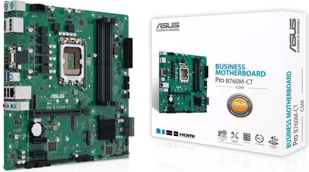 B760 ddr5 ASUS MB PRO B760M-CT-CSM INTEL,1700,DDR5,m..