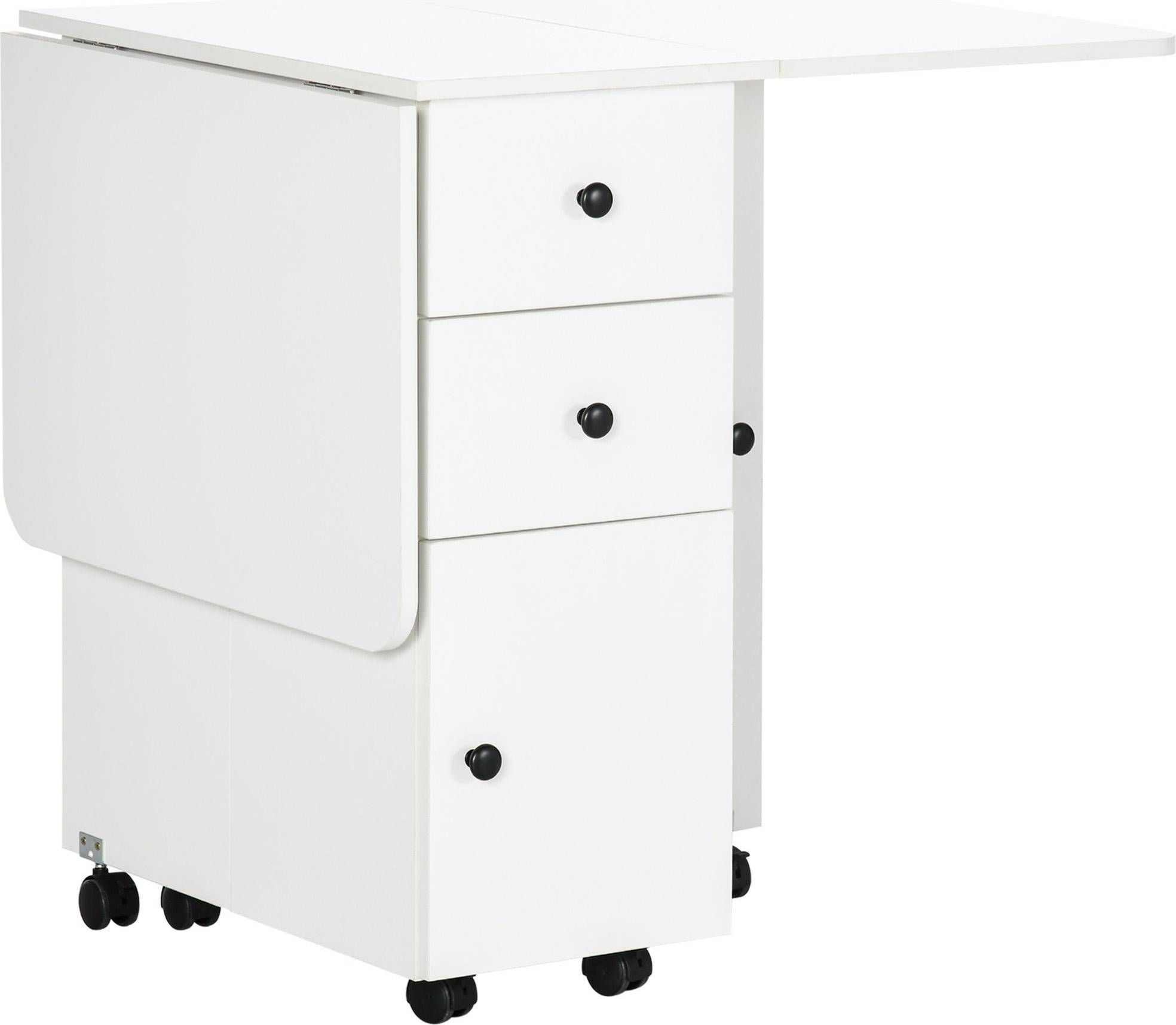 Homcom Folding Drop Dining Table