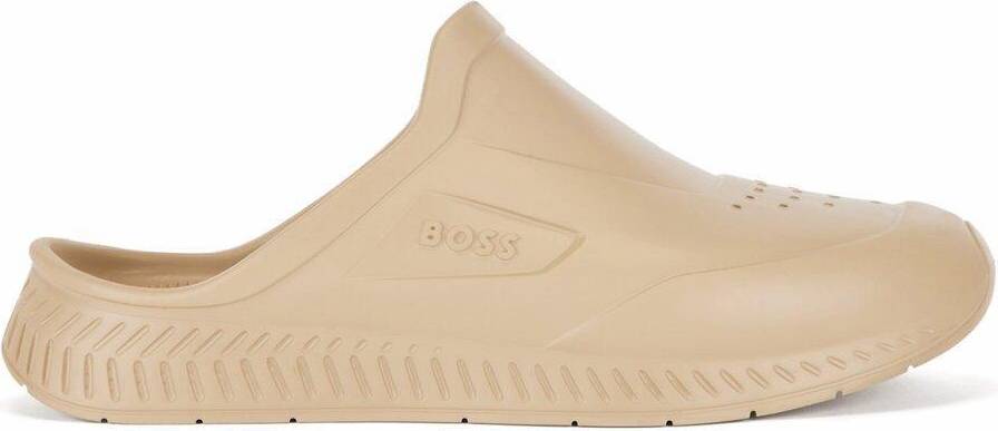 HUGO BOSS Titanium Slides - Open Beige