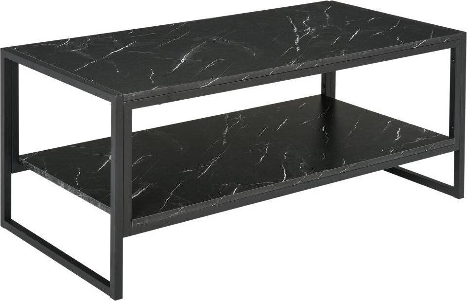 Homcom Two-Tier Laminate Coffee Table