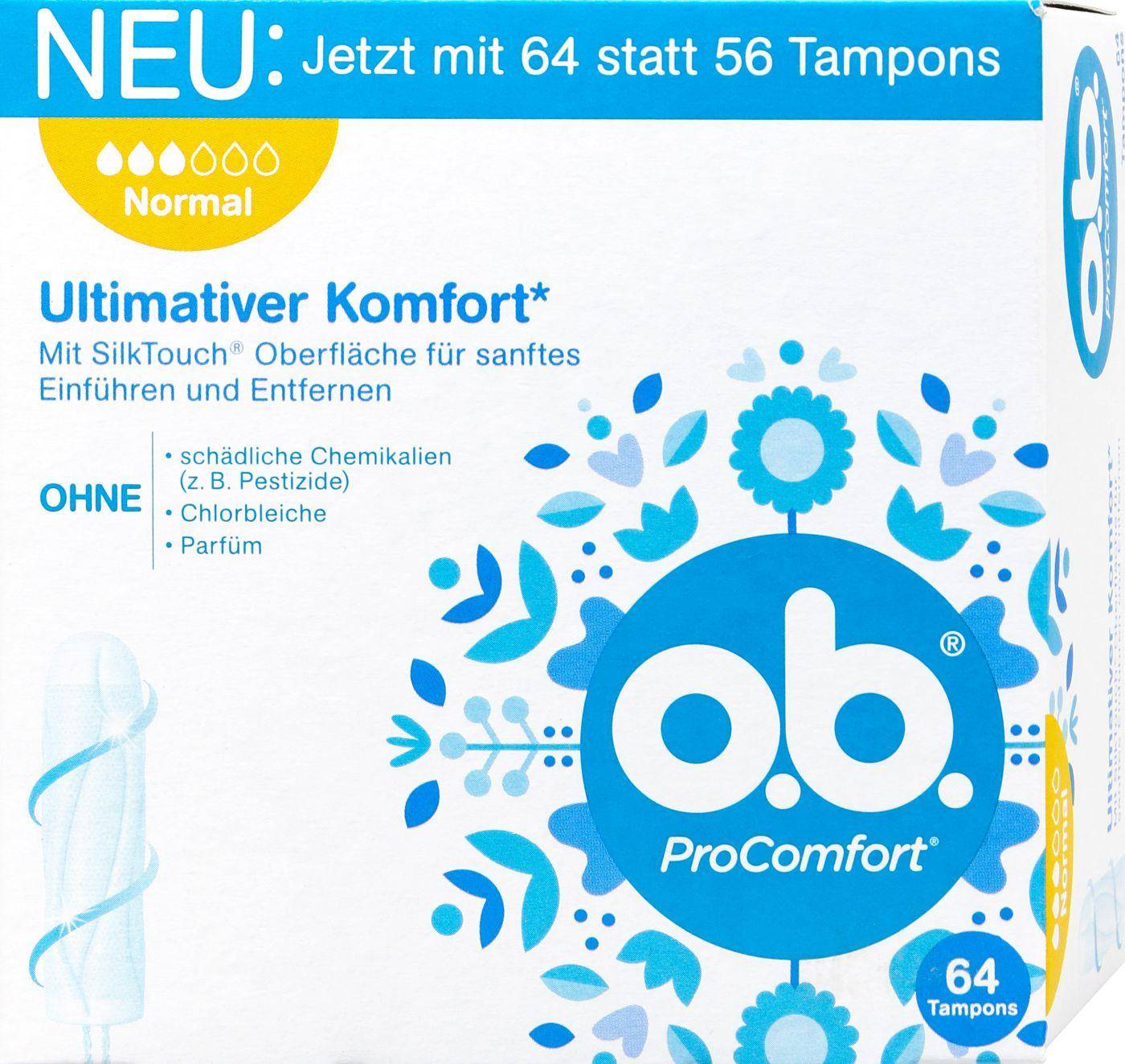 O.b. ProComfort Normal 64-pack