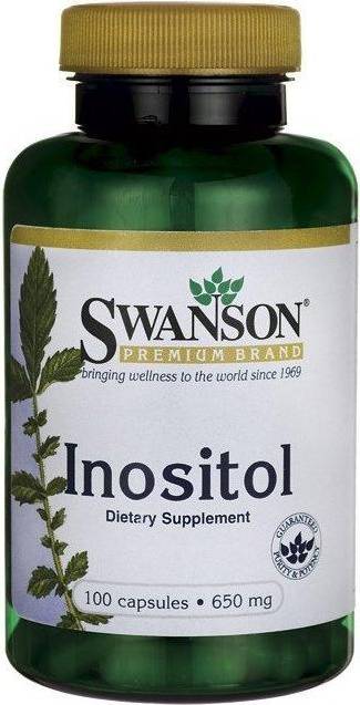 Inositol Swanson Inositol 650 mg 100 Stk.