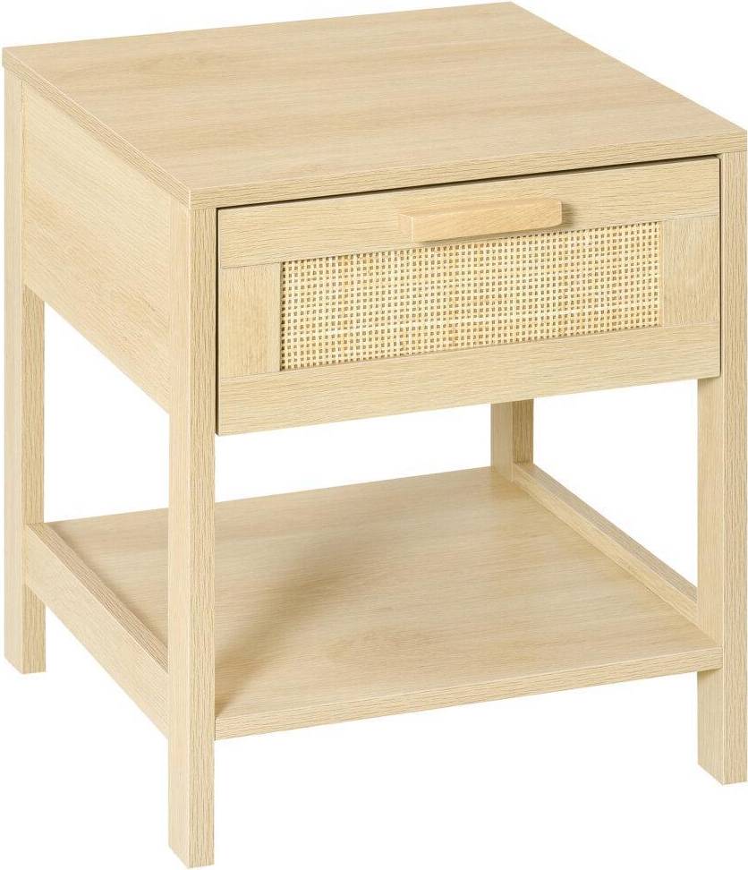 Homcom Nightstand Bedside Table