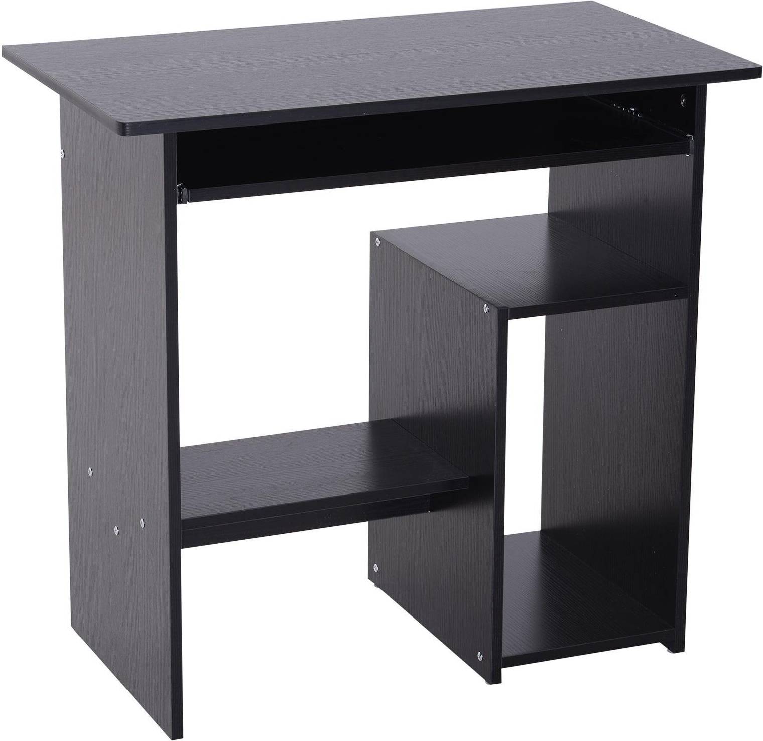 Pc bord Homcom Compact Small Computer PC Table Skrivbord