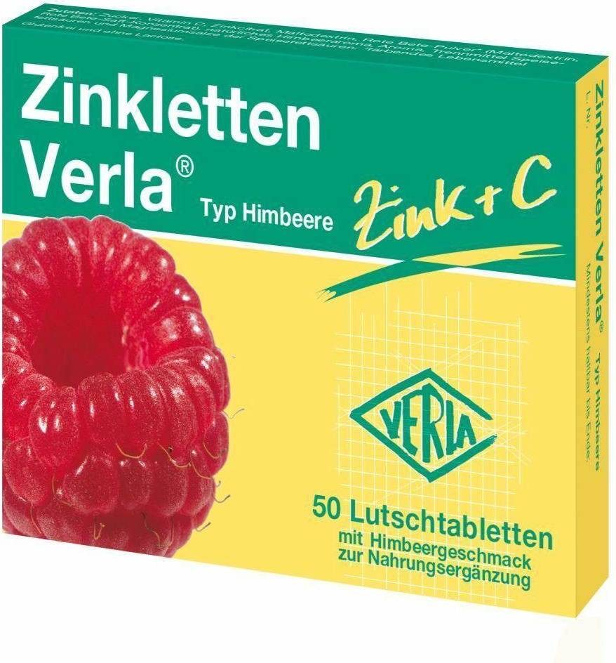 Verla Raspberry Lozenges 50 Capsules