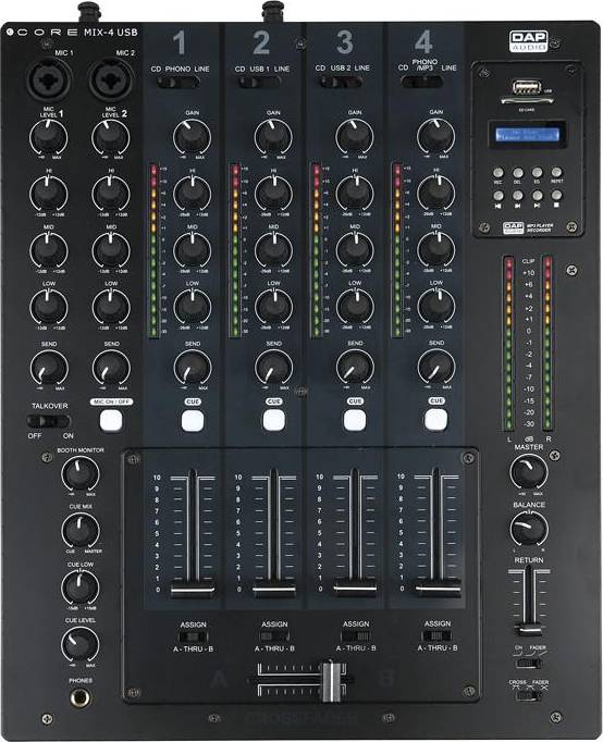 Audio mixer DAP Audio Core Mix-4 USB