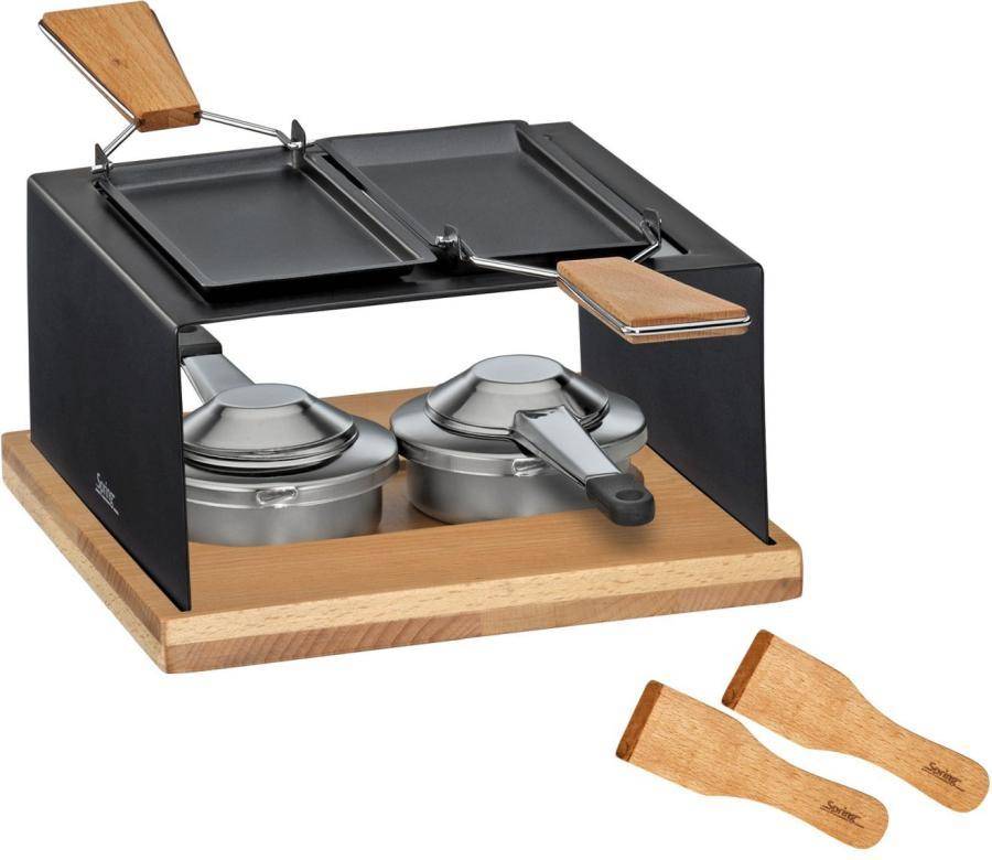 Spring Metall Raclette Svart