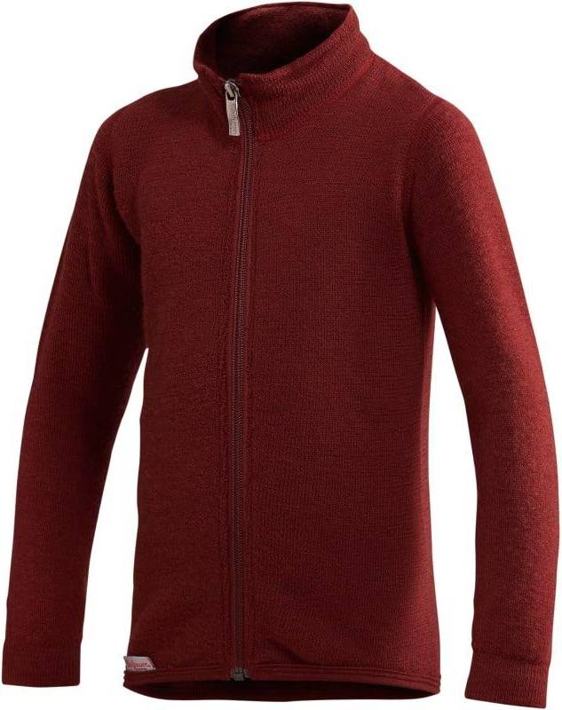 Kid's Full Zip Jacket - Rust Red