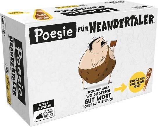 Exploding Kittens Poesi for Neandertalere
