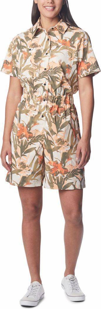 Columbia Ridge Utility Romper - Silver