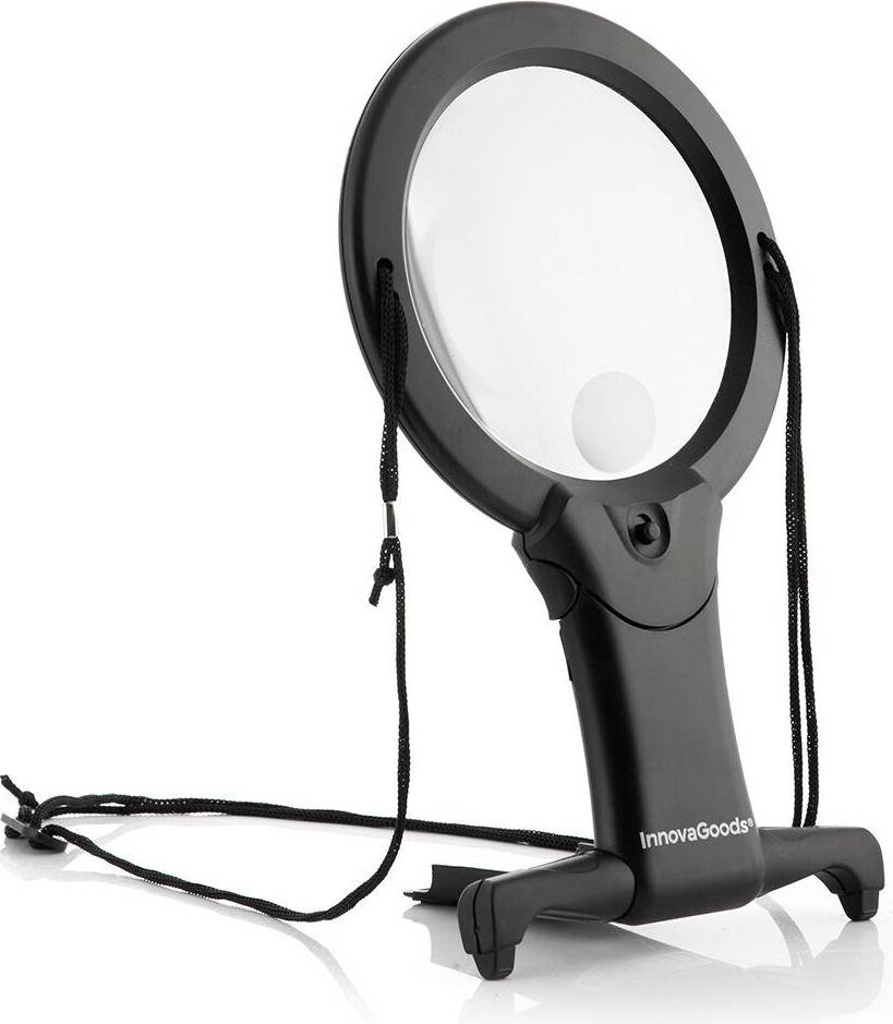 InnovaGoods Hands-Free Magnifying Glass with LED light Zooled