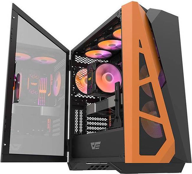 darkFlash Computer kabinet Darkflash DLZ31 Mesh Sort