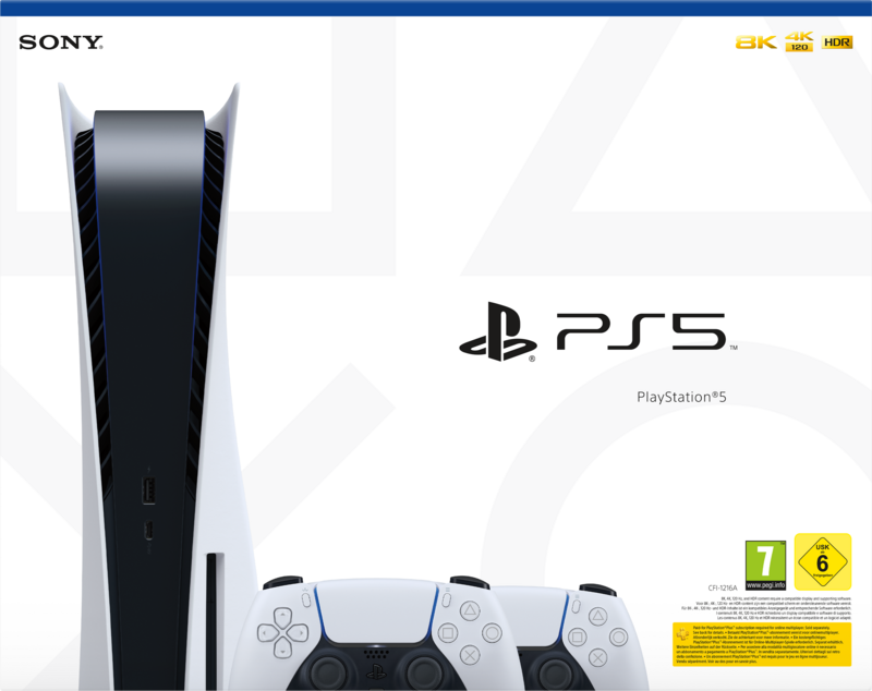 Sony playstation Sony PlayStation 5 Console With DualSense Wireless Controllers