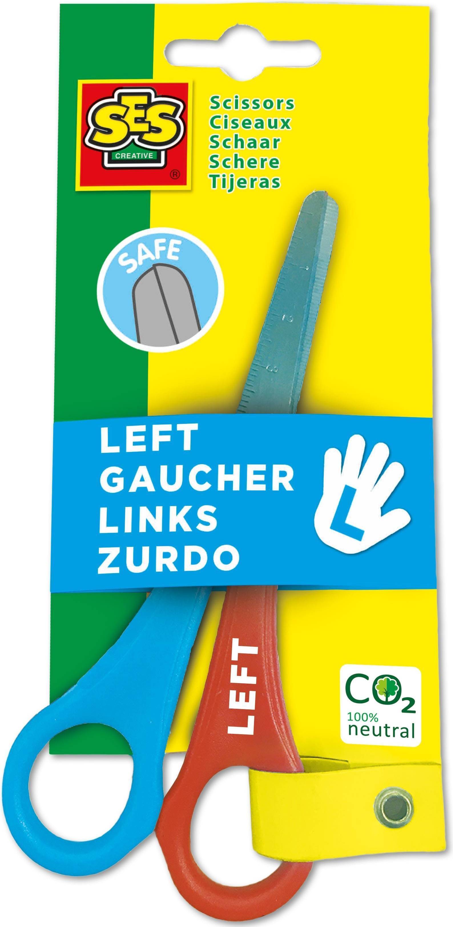 SES Creative Left-Handed Scissors 70mm